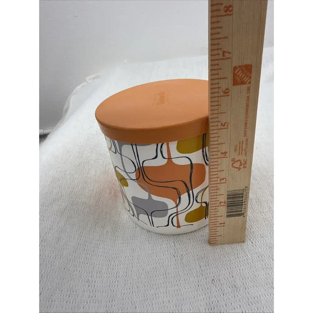 Cottonelle Jonathan Adler Toilet Paper Roll Cover Orange Grey Respect the Roll